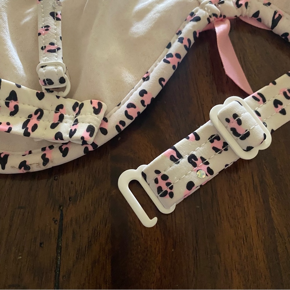 VENUS Pink Leopard Bikini Belted Set - Picture 3 of 7